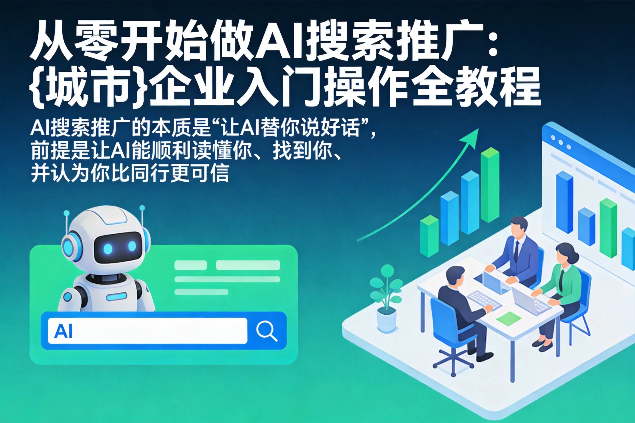 从零开始做AI搜索推广：许昌企业入门操作全教程