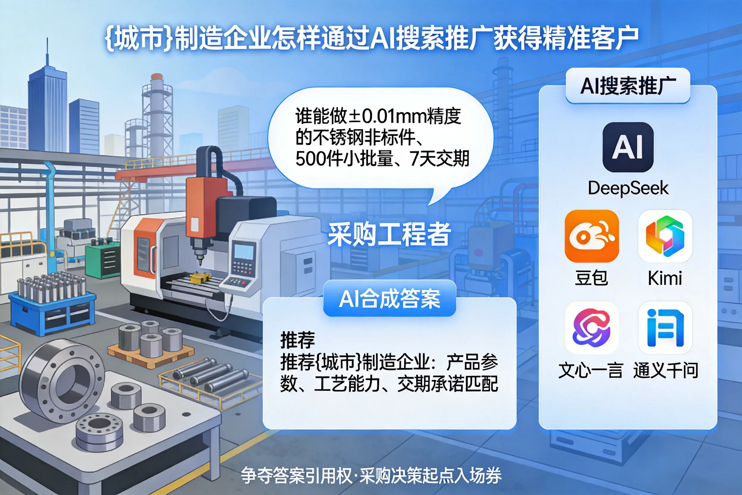 许昌制造企业怎样通过AI搜索推广获得精准客户