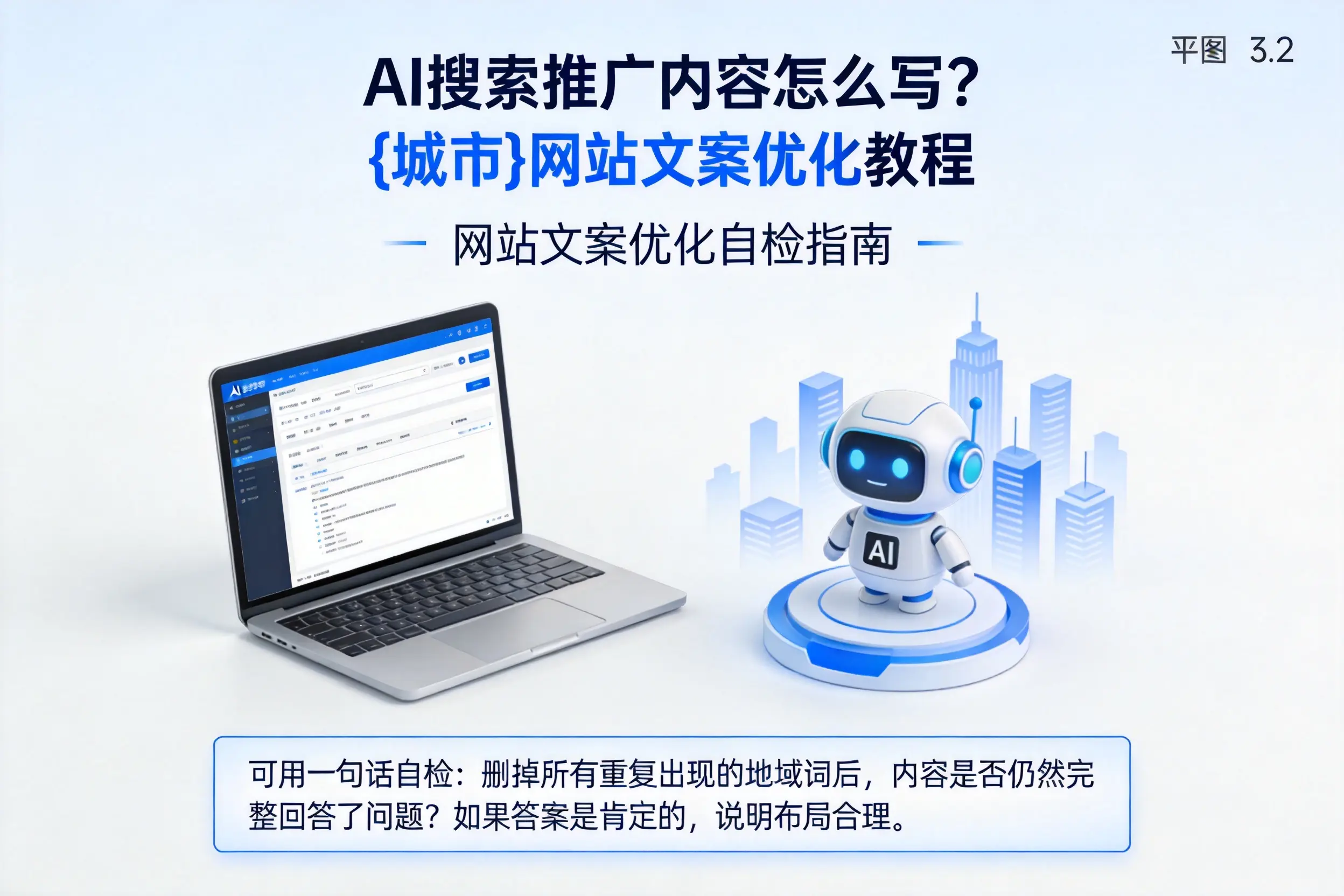 AI搜索推广内容怎么写？许昌网站文案优化教程