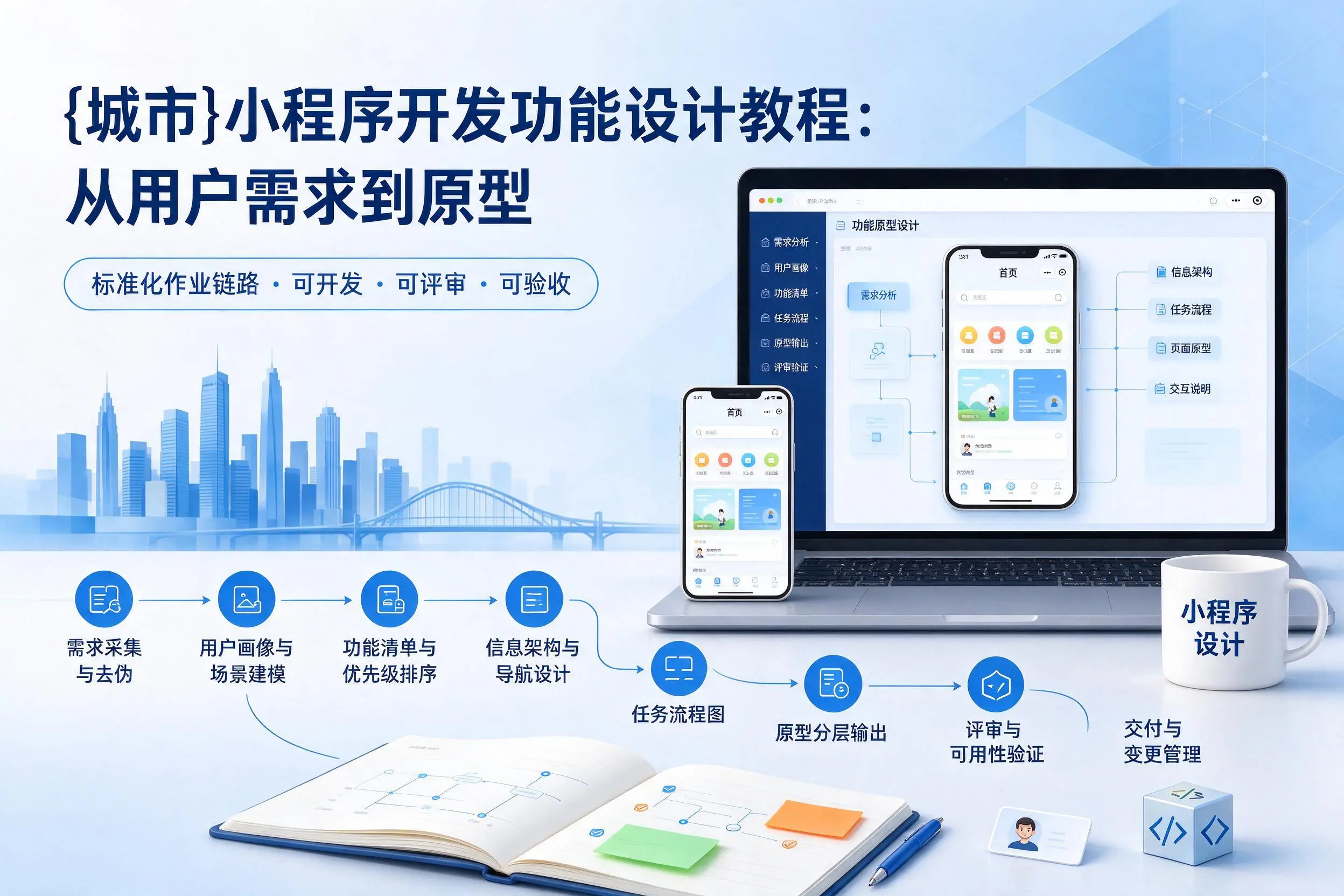 许昌小程序开发功能设计教程:从用户需求到原型
