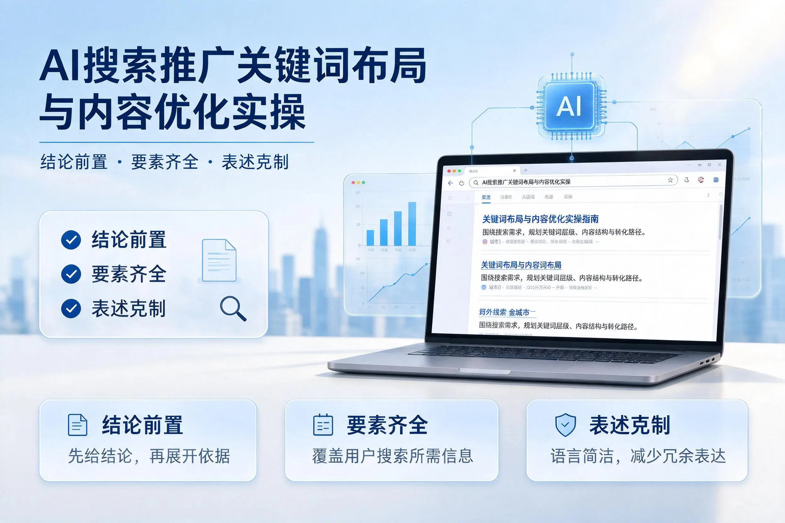许昌AI搜索推广关键词布局与内容优化实操